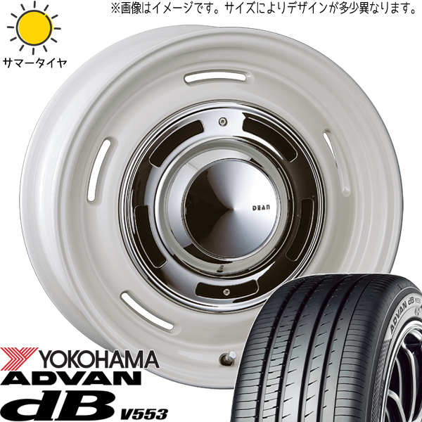 ウィッシュ 195/60R16 ヨコハマタイヤ アドバン デシベル V553 クロスカントリー 16インチ 6.5J +43 5H100P サマータイヤ ホイール 4本SET :cc wh 1665 v553 19560:TireShop All Terrain