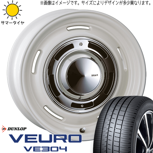 205/65R16 アルファード ダンロップ VE304 クロスカントリー 16インチ 6.5J +38 5H114.3P サマータイヤ ホイールセット 4本｜tireshop