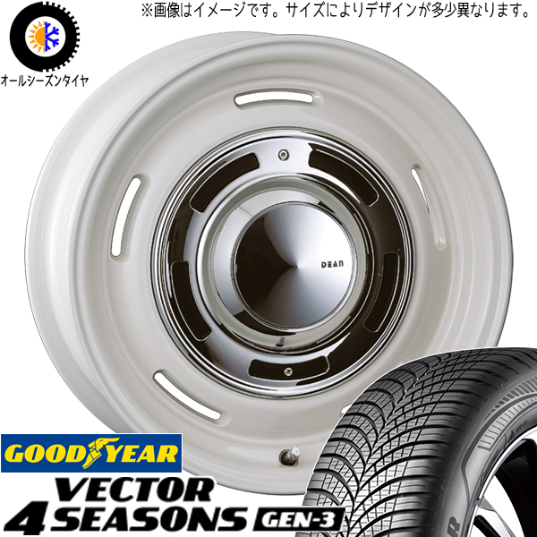 オーリス ルミオン リーフ 205/55R16 GY ベクター GEN3 DEAN CC 16インチ 6.5J +38 5H114.3P オールシーズンタイヤ ホイール 4本SET :cc wh 166540 vegen3 20555:TireShop All Terrain