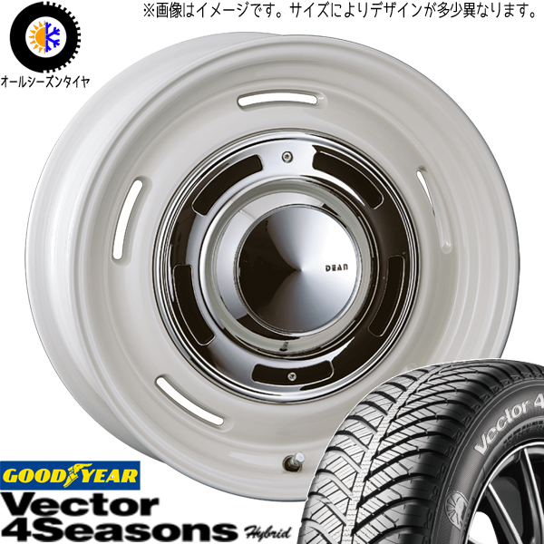 NV200 デリカD3 185/70R14 グッドイヤー ベクター HB DEAN CC 14インチ 5.0J +43 4H114.3P オールシーズンタイヤ ホイール 4本SET :cc wh 1450414 vehb 1857014:TireShop All Terrain