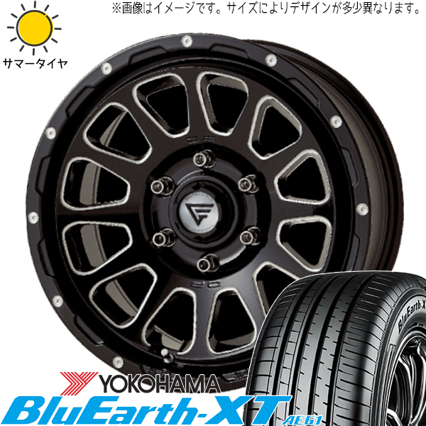 キックス ジューク 205/65R16 Y/H ブルーアース XT AE61 デルタフォース 16インチ 7.0J +38 5H114.3P サマータイヤ ホイール 4本SET :oval bkc 167038 ae61 20565:TireShop All Terrain