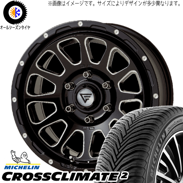 245/65R17 オールシーズンタイヤホイールセット RAV4 etc (MICHELIN CROSSCLIMATE DELTAFORCE OVAL 5穴 114.3) : oval bkc 177035 cc2 24565 : オールテレーン(タイヤ ホイール専門店)