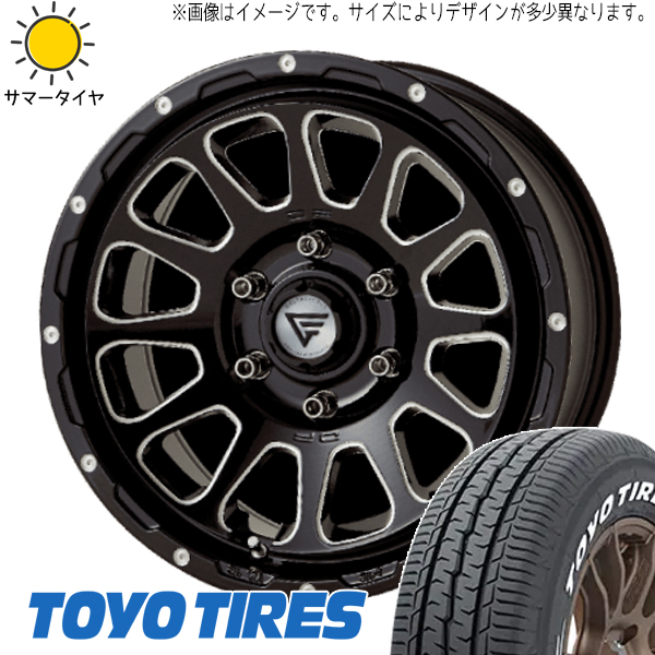 TOYO TIRES - 御機嫌はやりっ児 200系 215/65R16 車輪仕掛ける | トゥーヨー H30 \u0026 デルタフォース オーバル 16in 6穴139.7 車、バイク、自転車-自動車-夏タイヤ、ホイールセット