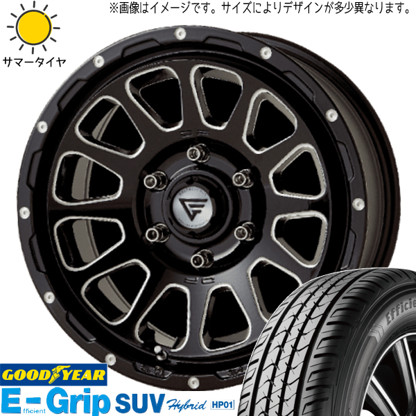 245/65R17 サマータイヤホイールセット RAV4 etc (GOODYEAR HP01 & DELTAFORCE OVAL 5穴 114.3)｜tireshop