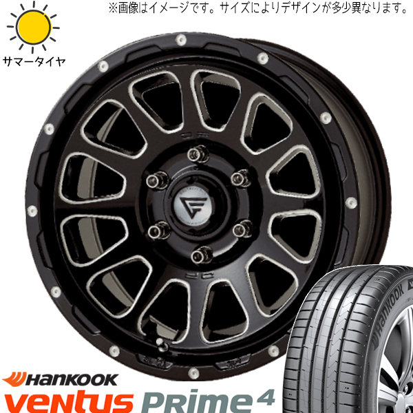 クラウン CX 3 デリカ 215/60R16 ハンコック K135 デルタフォース 16インチ 7.0J +35 5H114.3P サマータイヤ ホイール 4本SET :oval bkc 167042 k135 21560:TireShop All Terrain