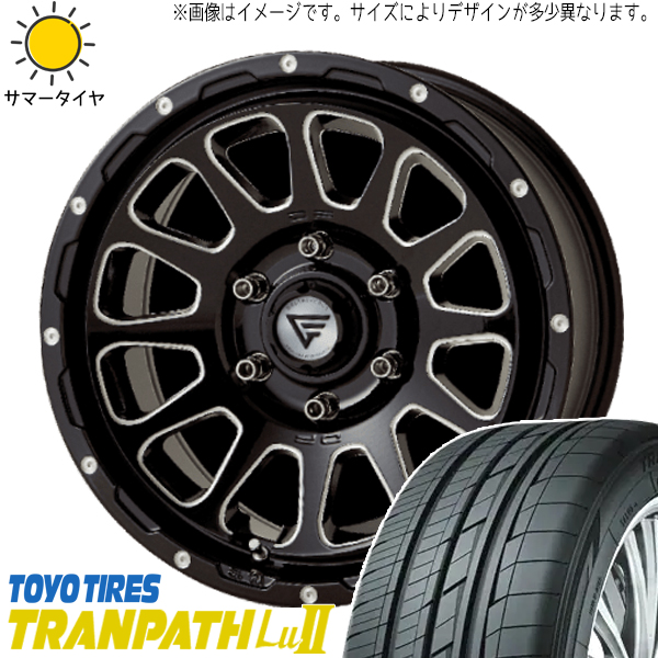 アルファード 215/65R16 トーヨータイヤ トランパス Lu2 デルタフォース 16インチ 7.0J +35 5H114.3P サマータイヤ ホイール 4本SET :oval bkc 167042 lu2 21565:TireShop All Terrain