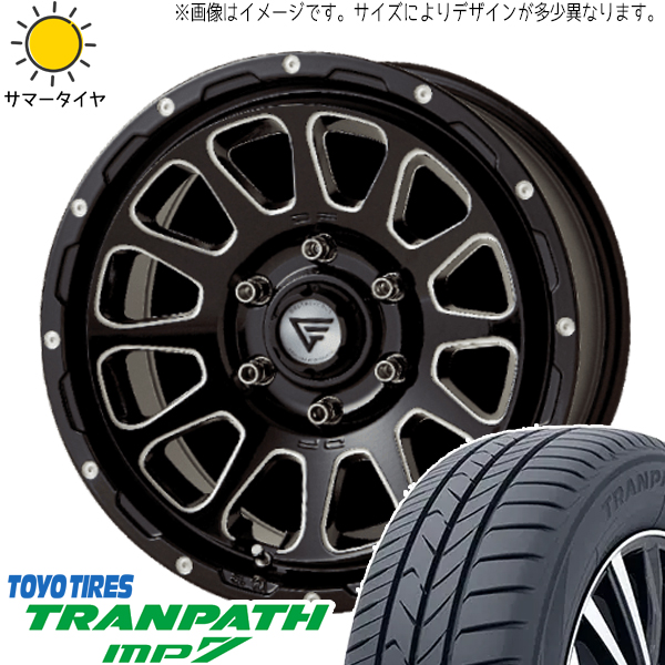 クラウン CX 3 デリカ 215/60R16 TOYO トランパス MP7 デルタフォース 16インチ 7.0J +35 5H114.3P サマータイヤ ホイール 4本SET :oval bkc 167042 mp7 21560:TireShop All Terrain