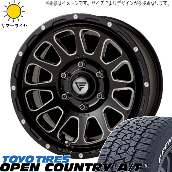 スズキ ジムニー 215/70R16 TOYO オープンカントリー A/T3 デルタフォース 16インチ 5.5J +20 5H139.7P サマータイヤ ホイール 4本SET :oval bkc 165522 opat3 21570:TireShop All Terrain