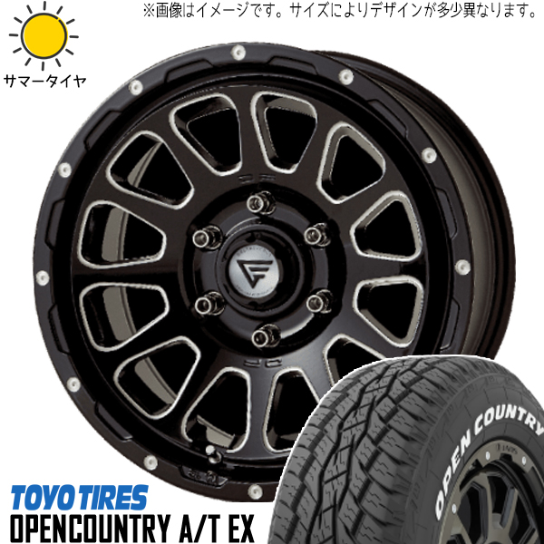 パジェロミニ キックス 195/65R16 TOYO A/Tex デルタフォース 16インチ 7.0J +38 5H114.3P サマータイヤ ホイール 4本SET :oval bkc 167038 atex 19565:TireShop All Terrain