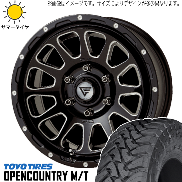 スズキ ジムニー 225/75R16 TOYO オープンカントリー M/T デルタフォース 16インチ 5.5J +20 5H139.7P サマータイヤ ホイール 4本SET :oval bkc 165522 opmt 22575:TireShop All Terrain