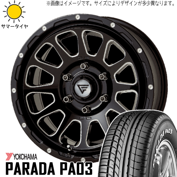 エクストレイル 215/60R17 ヨコハマタイヤ パラダ PA03 デルタフォース 17インチ 8.0J +35 5H114.3P サマータイヤ ホイール 4本SET :oval bkc 178035 pa03 21560:TireShop All Terrain