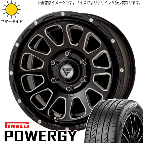 ジューク YF15 215/55R17 ピレリ パワジー デルタフォース 17インチ 8.0J +35 5H114.3P サマータイヤ ホイール 4本SET :oval bkc 178035 pwg 21555:TireShop All Terrain