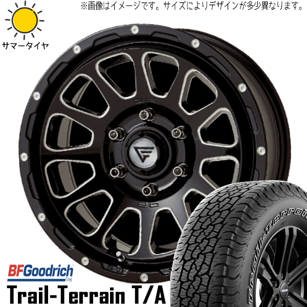 スズキ ジムニーシエラ 225/75R16 BFグッドリッチ デルタフォース 16インチ 6.0J 5 5H139.7P サマータイヤ ホイール 4本SET :oval bkc 1660 5 trail 22575:TireShop All Terrain