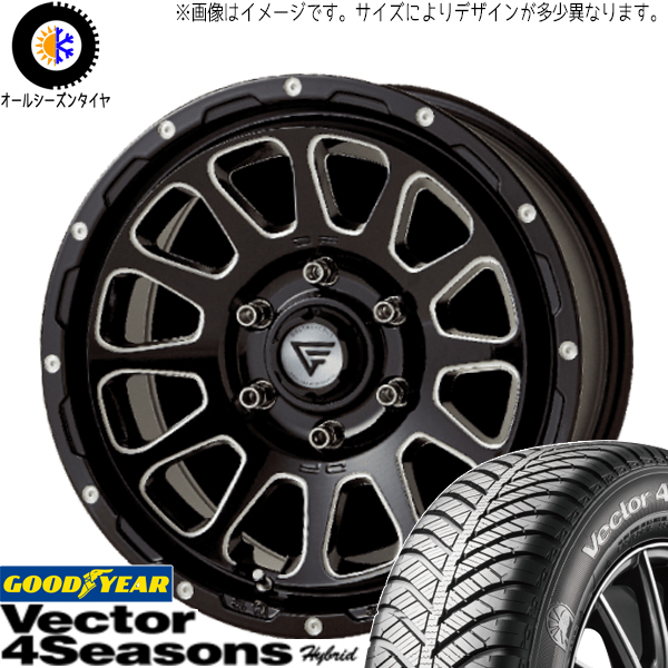 ハイエース 215/65R16 グッドイヤー ベクター HB デルタフォース 16インチ 7.0J +38 6H139.7P オールシーズンタイヤ ホイール 4本SET :oval bkc 167038 vehb 21565:TireShop All Terrain