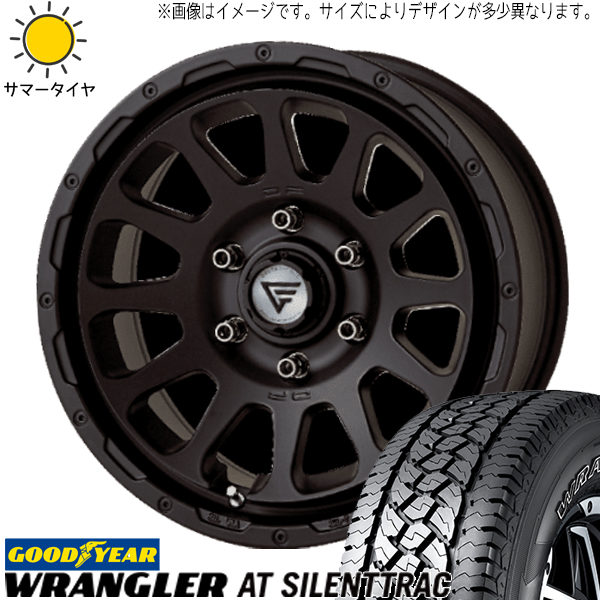 スズキ ジムニー 225/75R16 グッドイヤー ラングラー デルタフォース 16インチ 5.5J +20 5H139.7P サマータイヤ ホイール 4本SET :oval sb 165522 atssil 22575:TireShop All Terrain