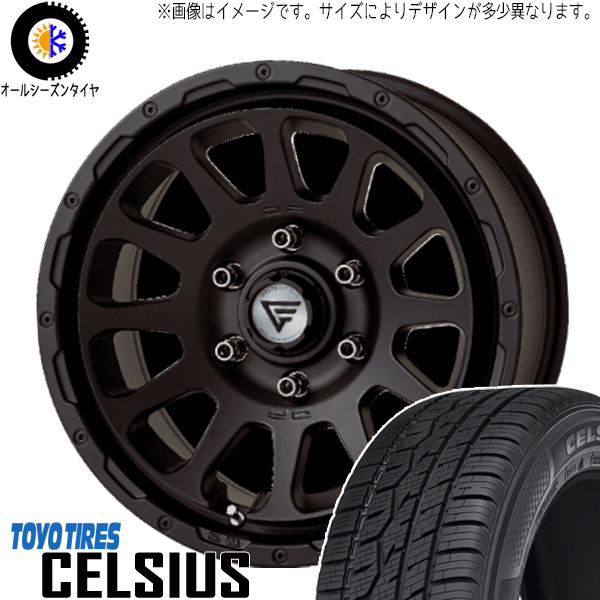 クラウン CX 3 デリカ 215/60R16 TOYO セルシアス デルタフォース 16インチ 7.0J +35 5H114.3P オールシーズンタイヤ ホイール 4本SET :oval sb 167042 cel 21560:TireShop All Terrain