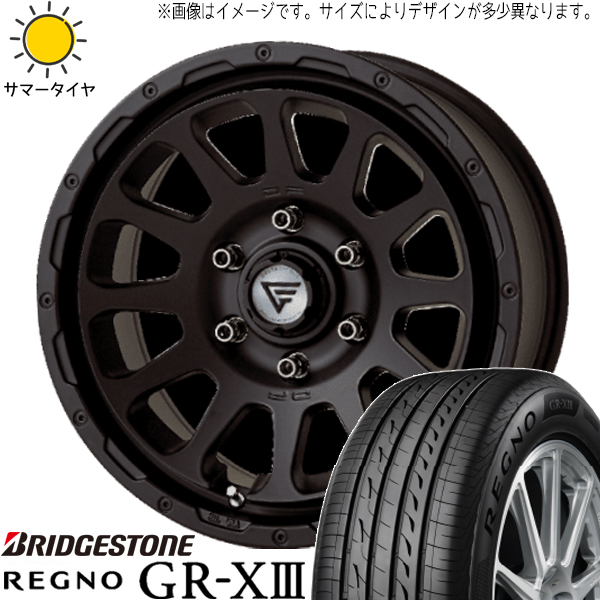 プリウスα 205/60R16 ブリヂストン REGNO GRX3 デルタフォース 16インチ 7.0J +35 5H114.3P サマータイヤ ホイール 4本SET :oval sb 167042 grx3 20560:TireShop All Terrain