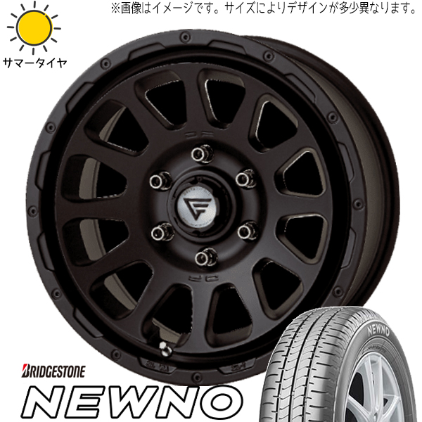 クラウン 215/60R16 ホイールセット | ブリヂストン ニューノ \u0026 デルタフォース オーバル 16インチ 5穴114.3