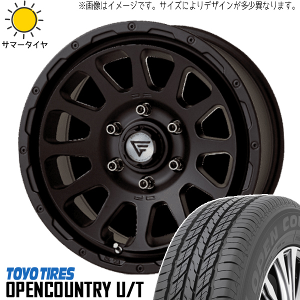 スズキ ジムニーシエラ 215/70R16 TOYO オープンカントリー U/T デルタフォース 16インチ 6.0J 5 5H139.7P サマータイヤ ホイール 4本SET :oval sb 1660 5 oput 21570:TireShop All Terrain