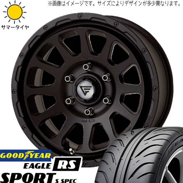 マーク2 シルビア 205/55R16 グッドイヤー RSSPORT S SPEC デルタフォース 16インチ 7.0J +35 5H114.3P サマータイヤ ホイール 4本SET :oval sb 167042 sspec 20555:TireShop All Terrain