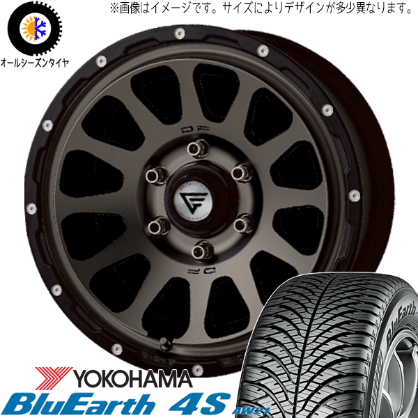 アウトランダー デリカ 225/60R17 Y/H 4S AW21 デルタフォース 17インチ 8.0J +35 5H114.3P オールシーズンタイヤ ホイール 4本SET :oval msp 178035 aw21 22560:TireShop All Terrain