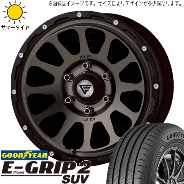 ハイエース 215/70R16 グッドイヤー エフィシェントグリップ2 デルタフォース 16インチ 7.0J +38 6H139.7P サマータイヤ ホイール 4本SET :oval msp 167038 eg2s 21570:TireShop All Terrain