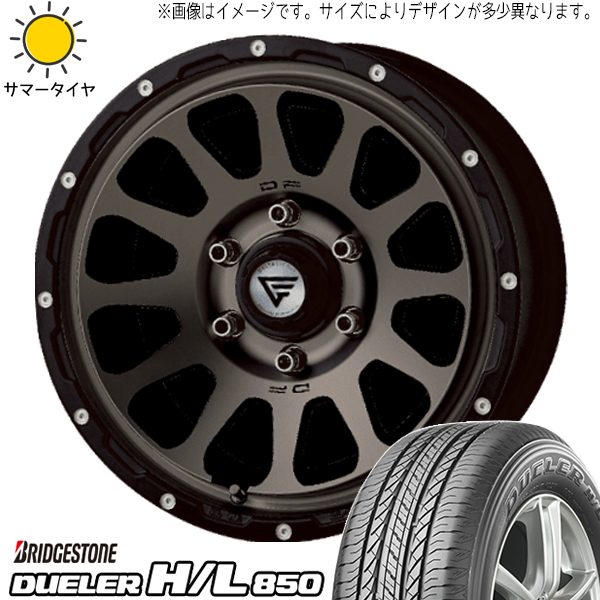 ジムニー AZ175/80R16 ブリヂストン デューラー H/L850 デルタフォース 16インチ 5.5J +20 5H139.7P サマータイヤ ホイール 4本SET :oval msp 165522 hl850 17580:TireShop All Terrain