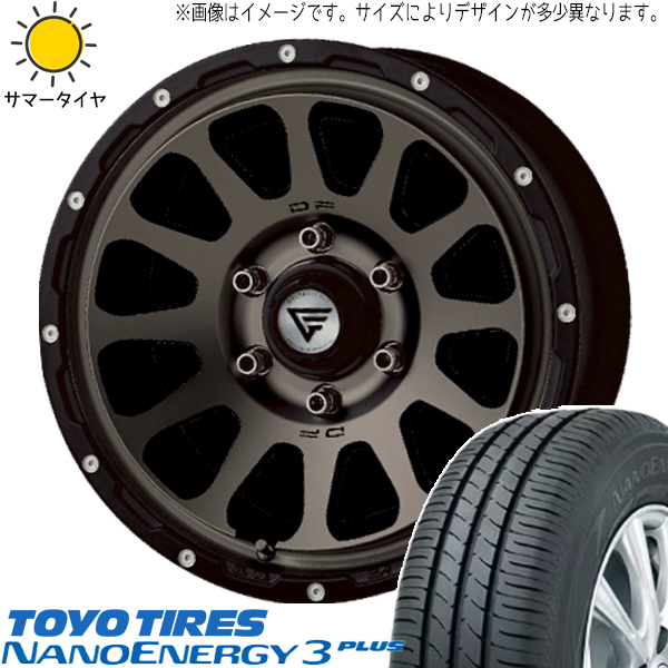 パジェロミニ キックス 195/65R16 TOYO ナノエナジー3 デルタフォース 16インチ 7.0J +38 5H114.3P サマータイヤ ホイール 4本SET :oval msp 167038 ne3 19565:TireShop All Terrain