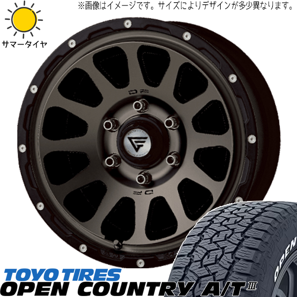 215/70R16 サマータイヤホイールセット ジムニー JB64 JB23 etc (TOYO OPENCOUNTRY AT3 DELTAFORCE OVAL 5穴 139.7) : oval msp 165522 opat3 21570 : オールテレーン(タイヤ ホイール専門店)