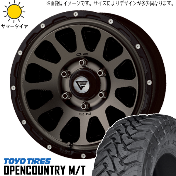 スズキ ジムニーシエラ 225/75R16 TOYO オープンカントリー M/T デルタフォース 16インチ 6.0J 5 5H139.7P サマータイヤ ホイール 4本SET :oval msp 1660 5 opmt 22575:TireShop All Terrain