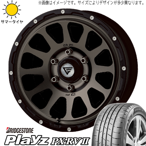 クラウン CX 3 デリカ 215/60R16 BS プレイズ PX RV2 デルタフォース 16インチ 7.0J +35 5H114.3P サマータイヤ ホイール 4本SET :oval msp 167042 pxrv2 21560:TireShop All Terrain