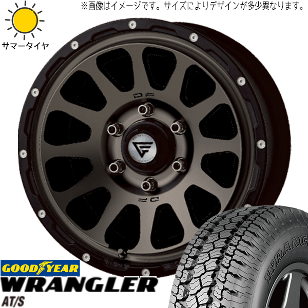 ジムニー AZ175/80R16 グッドイヤー ラングラー A/T S デルタフォース 16インチ 5.5J +20 5H139.7P サマータイヤ ホイール 4本SET :oval msp 165522 wrats 17580:TireShop All Terrain