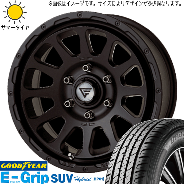 245/65R17 サマータイヤホイールセット RAV4 etc (GOODYEAR HP01 & DELTAFORCE OVAL 5穴 114.3)｜tireshop