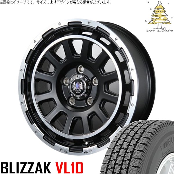 ブリザック VL10 キャラバン専用 195/80R15 スタッドレス | & バーンズ 