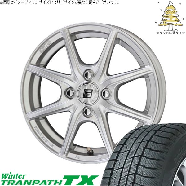 ノートオーラ 195/65R15 スタッドレス | ウィンタートランパス TX \u0026 ザインEK 15インチ 4穴100