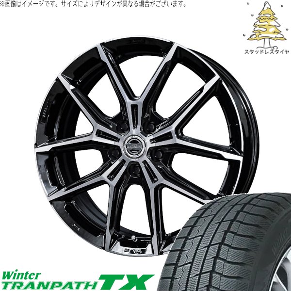 トヨタ シエンタ 10系 185/65R15 スタッドレス | ウィンタートランパス TX \u0026 スマック+EK M1 15インチ 5穴100