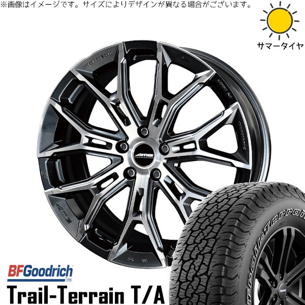 GN アウトランダー 235/55R19 ホイールセット | トレイルテレーン T/A \u0026 ガレルナ フィヌラ 19インチ 5穴114.3