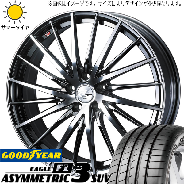 235/55R20 サマータイヤホイールセット レクサス RX etc (GOODYEAR ASYMMETRIC3 LEONIS FR 5穴 114.3) : fr bmcmc 208530 asy3s 23555 : オールテレーン(タイヤ ホイール専門店)