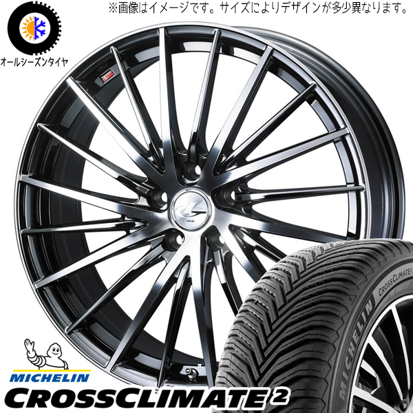 LEXUS RX 255/50R20 ミシュラン クロスクライメート レオニス FR 20インチ 8.5J +35 5H114.3P オールシーズンタイヤ ホイール 4本SET :fr bmcmc 208535 cc2 25550:TireShop All Terrain