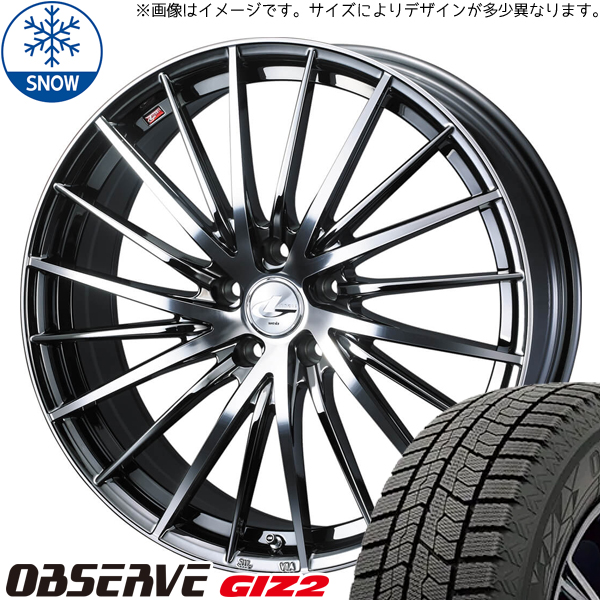 CX-3 エスクード 215/60R16 トーヨータイヤ GIZ2 レオニス FR 16インチ 6.5J +47 5H114.3P スタッドレスタイヤ ホイール 4本SET｜tireshop