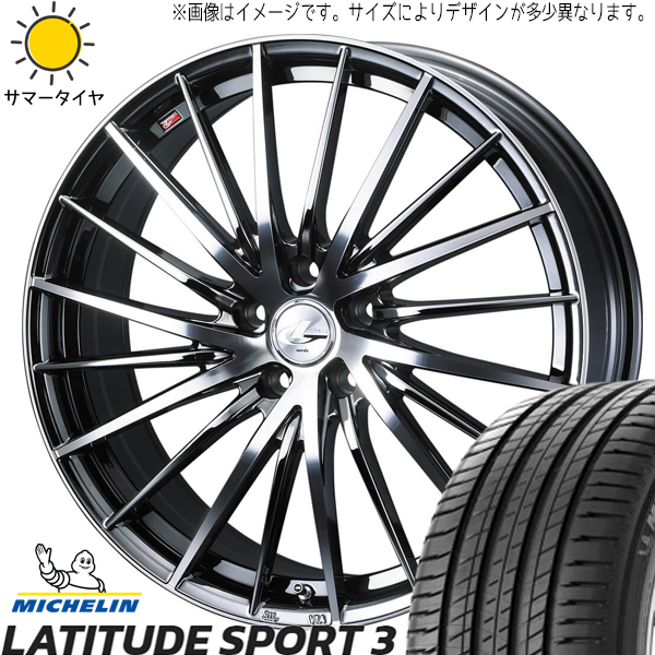 マツダ CX8 245/45R20 ミシュラン ラティチュードスポーツ3 レオニス FR 20インチ 8.0J +45 5H114.3P サマータイヤ ホイール 4本SET :fr bmcmc 208045 latsp3 24545:TireShop All Terrain