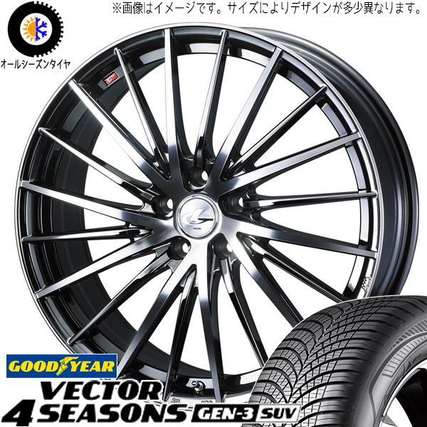 LEXUS RX 255/50R20 グッドイヤー ベクター GEN3 レオニス FR 20インチ 8.5J +35 5H114.3P オールシーズンタイヤ ホイール 4本SET :fr bmcmc 208535 vegen3s 25550:TireShop All Terrain