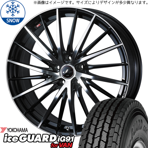 アルファード 205/65R16 ヨコハマタイヤ アイスガード91 レオニス FR 16インチ 6.5J +40 5H114.3P スタッドレスタイヤ ホイール 4本SET :fr pbmc 166540 ig91 20565:TireShop All Terrain