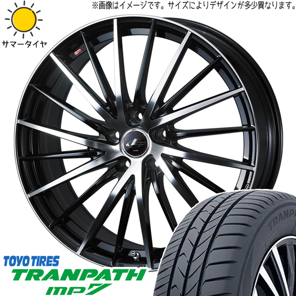 215/60R16 サマータイヤホイールセット CX3 etc (TOYO TRANPATH MP7 & LEONIS FR 5穴 114.3)｜tireshop