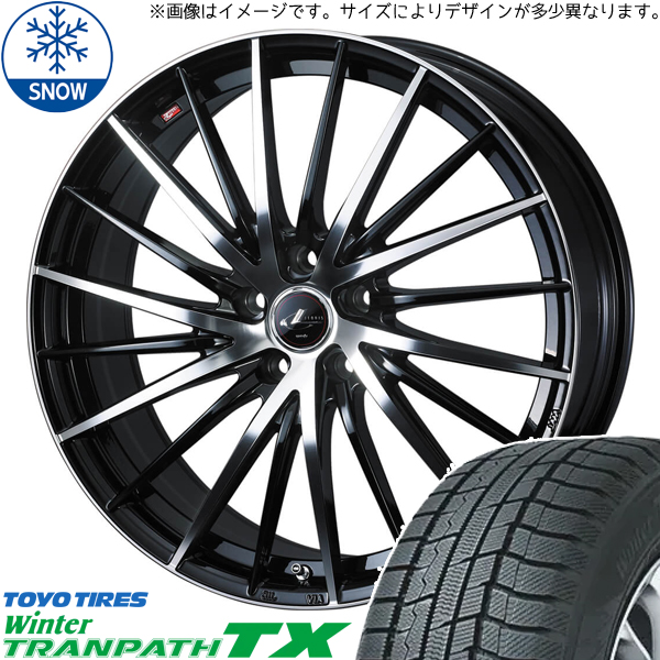 CX-3 エスクード 215/60R16 トーヨータイヤ トランパス TX レオニス FR 16インチ 6.5J +47 5H114.3P スタッドレスタイヤ ホイール 4本SET｜tireshop