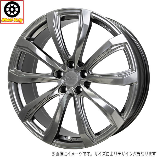 新品 ホイールのみ 1本 18インチ Stich LEGZAS FORGED FS-01 ハイパーシルバー(HS) 18x7.5J +35 5H114.3P｜tireshop