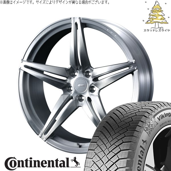 VikingContact - RAV4 アルファード ヴェルファイア 225/60R18 スタッドレス | ビュッフェ連係8 \u0026 エフゼロ FZ-3 18in 5穴114.3 車、バイク、自転車-自動車-タイヤ、ホイール