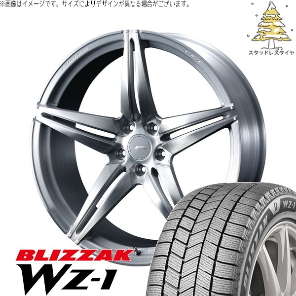 ブリザック - カロスポ プリウス 30系 50系 225/40R18 スタッドレス | WZ-1 \u0026 エフゼロ FZ-3 18in 5穴100 自動車-タイヤ、ホイール