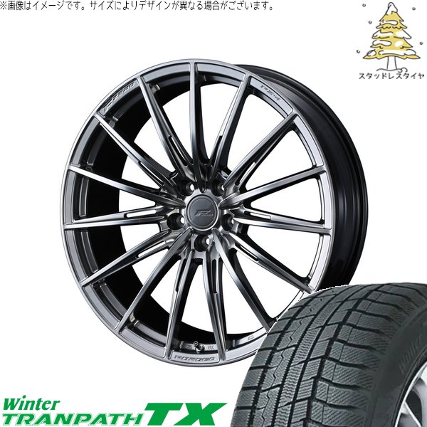 T33エクストレイル 235/60R18 スタッドレス | ウィンタートランパス TX \u0026 エフゼロ FZ-4 18インチ 5穴114.3