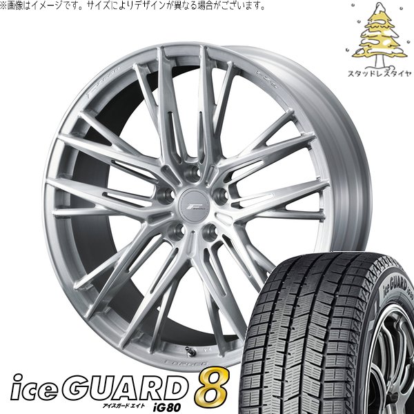 ランエボ10 245/40R18 スタッドレス | アイスガードエイト IG80 \u0026 エフゼロ FZ-5 18インチ 5穴114.3